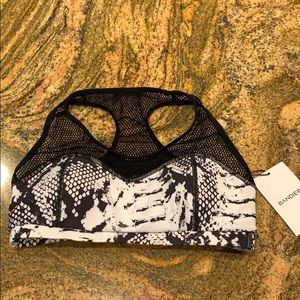 Michi Antigravity Bra in Black Python